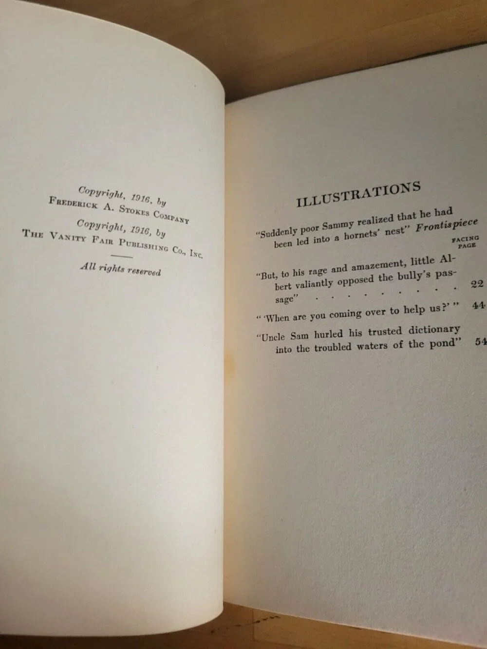 1916 Waitful Watching by James L. Ford Antique Hardcover Book w/DJ